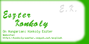 eszter konkoly business card